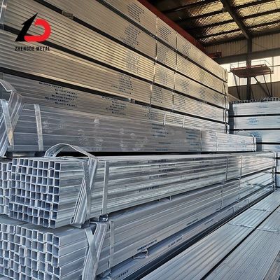 Professional Custormized Size Galvanized Steel Pipe Dx51d Dx52D Dx53D Dx54D S220gd S280gd A36/Ss400 Grand For Construction
