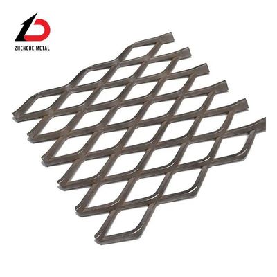 Customized Size 304 201 310 316 Aluminum Stainless Steel Expanded Metal Mesh For Wall Facade