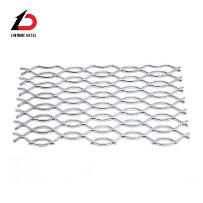 Good Quality Materials for Daily Use 12mm 14mm 16mm Cold-Galvanizing Metal Stretched Mesh for Fences Grates Walkways Ramps Stairs
