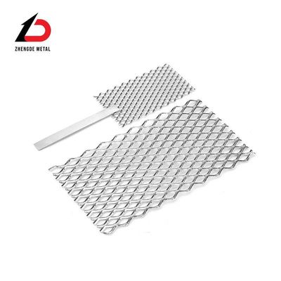 Good Quality Materials for Daily Use 12mm 14mm 16mm Cold-Galvanizing Metal Stretched Mesh for Fences Grates Walkways Ramps Stairs