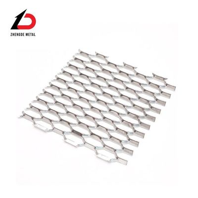 Good Quality Materials for Daily Use 12mm 14mm 16mm Cold-Galvanizing Metal Stretched Mesh for Fences Grates Walkways Ramps Stairs
