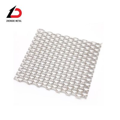 Good Quality Materials for Daily Use 12mm 14mm 16mm Cold-Galvanizing Metal Stretched Mesh for Fences Grates Walkways Ramps Stairs