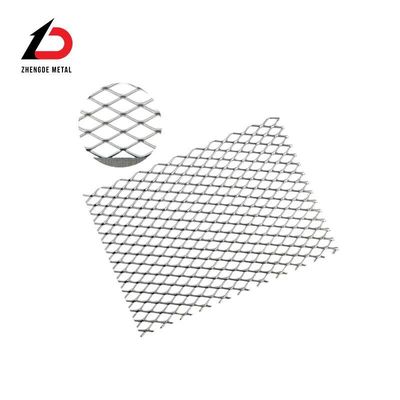 Good Quality Materials for Daily Use 12mm 14mm 16mm Cold-Galvanizing Metal Stretched Mesh for Fences Grates Walkways Ramps Stairs