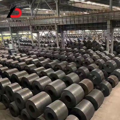 ملفات الفولاذ المطاطية الساخنة للبناء 0.12-6.0mm سمك 600-1500mm العرض 3-8mt / الملف الصلب الكامل ISO JIS ASTM AS EN GB