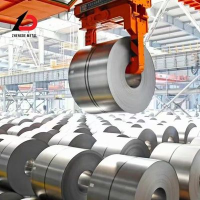 المواد المثالية للأسقف Az150/Az185/Az150 PVDF الألونزينك/Galvalume بطاقات الفولاذ الملفوفة أشرطة مضادة للأصابع مع حافة الشق