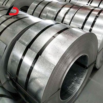 914m Dx51 Z90 Z100 Z125 ASTM GB A653 A653m شريط حديدي معدني Z100g مغلف بالزنك