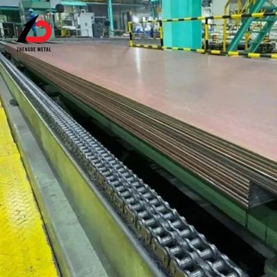 ASTM A36 Q195 صفيحة الصلب المطاط الساخن Q235 Q345 SS400 SPHC SPHD SPHE