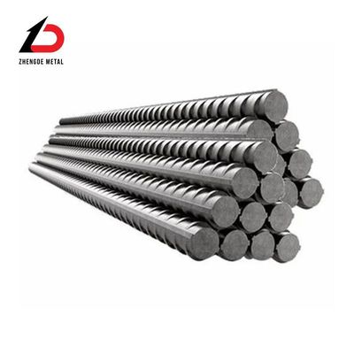 معايير ASTM HRB500 HRB400 Hrb600 الخرسانة البناءية المشوهة المموجة الصف 40 60 المقاومة المزدوجة المستديرة الحديدية الفولاذية