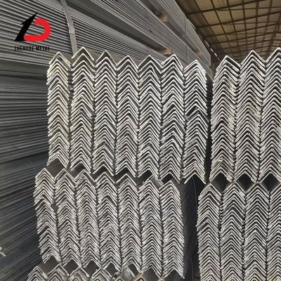 دورة مخصصة A36 A53 Q235 Q345 فولاذ زاوية متساوية الكربون الحديد المغلف شكل L