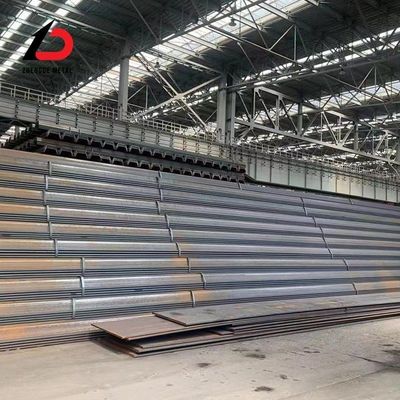 الموانئ والمحطات المستخدمة Wru18- 600 Q345b كومة أوراق الفولاذ U المطاطية ساخنة