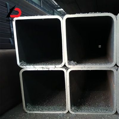 ASTM A56 De Tubo De Acero Hot Rolled Square Rhs Carbon Steel Weight Tube Rectangular Black Iron Pipe سعر المصنع لمواد البناء