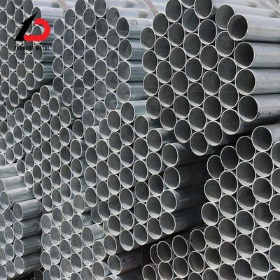 طلاء الزنك ASTM A106 Sch 40 ERW Gi أنابيب الفولاذ المغلفة بالكهرباء