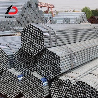 ASTM A53 150mm أنابيب الفولاذ المغلفة Dx51d Z275 Z100 Z80 أنابيب الفولاذ المستديرة