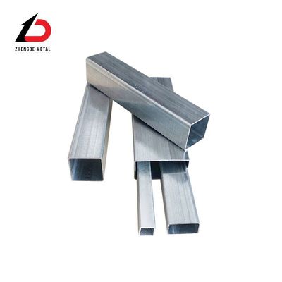 ASTM A53 أنبوب قطعة مجوفة مستطيلة مربعة Gi أنبوب زنك مطلي Q195 Q235 Q345 أنبوب الفولاذ المغلفة الساخنة