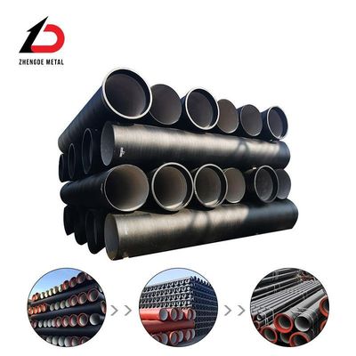 ISO2531 EN598 DN80-DN2600 أحد الشركات الرائدة في تصنيع أنابيب الحديد القابلة للتقليد K9، C40، C30، C25 سعر رخيص للبيع