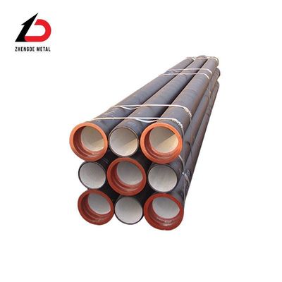 الأسعار المصنعة حسب الطلب الحجم ISO2531 الاسمنت مغلفة المنسوجة أنابيب الحديد الصلب K9 للمياه الشربة