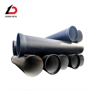80mm 100mm المهنية ISO2531 En 545 En 598 Tyton K9 K8 K7 الدفع في المشترك الطرد المركزي الصب الأنابيب الحديدية المرنة