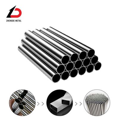 ASTM AISI 201 304/304L 316/316L 310S 309S 409 904 430 أنابيب مستديرة ومربعة من الفولاذ المقاوم للصدأ بسعر بيع مباشر من المصنع