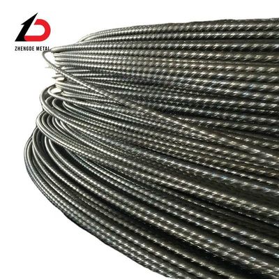 أسعار حبل الأسلاك الفولاذية ASTM A421 3.8mm 4mm 5mm 6mm 1670MPa 1770MPa أسلاك بي سي مدرجة انخفاض الانتعاش المنخفض الأسلاك الفولاذية الخرسانية المجهدة مسبقًا بسعر رخيص