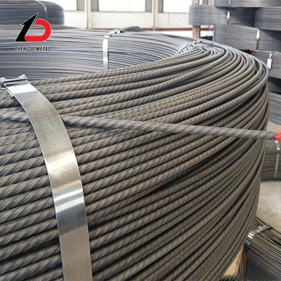 5mm-7mm سلك الفولاذ المجهد مسبقًا 1670MPa-1860MPa سلك الفولاذ المجهد مسبقًا