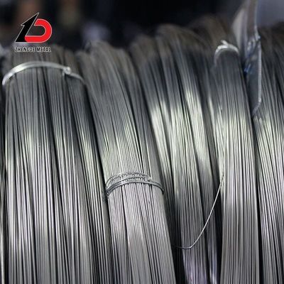ASTM A36 A572 سلك الفولاذ الربيعي الكربوني 0.015-0.08mm سلك الفولاذ الربيعي