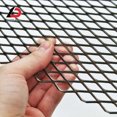 قوة عالية السلك المعدني الموسع الشبكة الماسية الممتدة الشبكة المعدنية المنثورة
