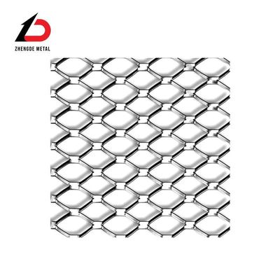 0.3mm-10mm الشبكة الموسعة الشاشة الممتدة الألومنيوم النحاس الكربون الفولاذ المقاوم للصدأ